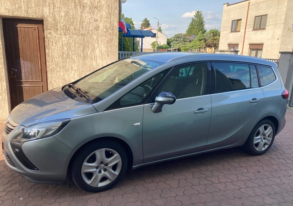 Opel Zafira cena 24900 przebieg: 200000, rok produkcji 2012 z Dąbrowa Tarnowska małe 154